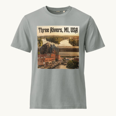 Three Rivers, MI Vintage Tee