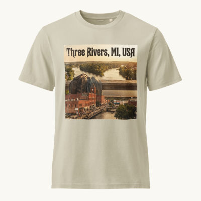 Three Rivers, MI Vintage Tee