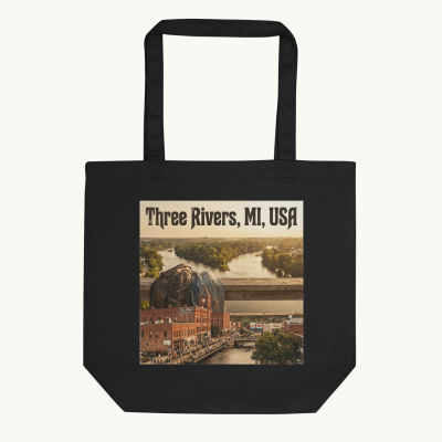 Three Rivers, MI Tote Bag
