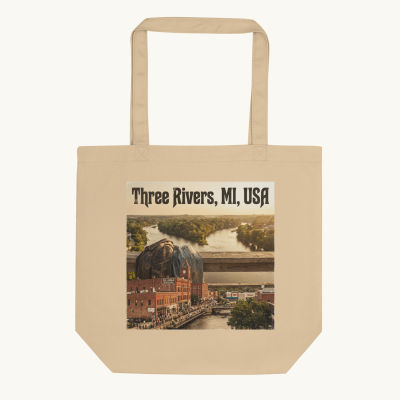 Three Rivers, MI Tote Bag