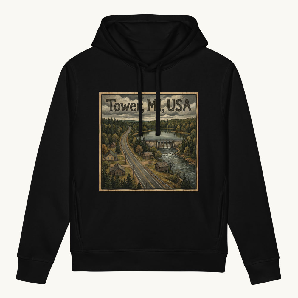 Tower, MI Hoodie