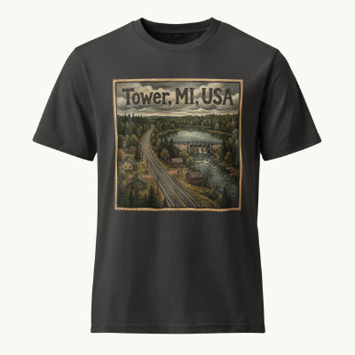 Tower, MI Vintage Tee