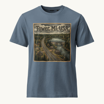 Tower, MI Vintage Tee