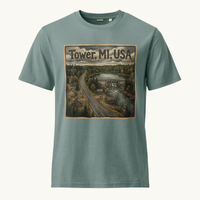 Tower, MI Vintage Tee