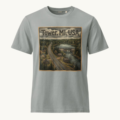 Tower, MI Vintage Tee