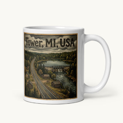 Tower, MI Coffee Mug