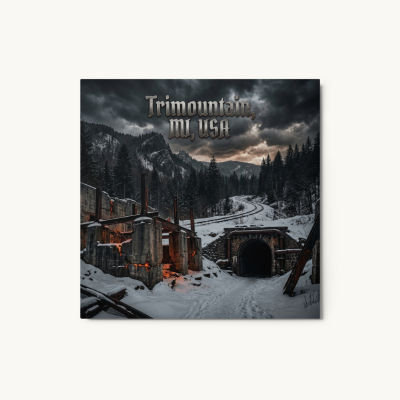 Trimountain, MI Metal Print