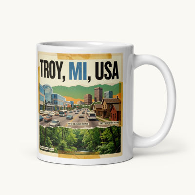 Troy, MI Coffee Mug