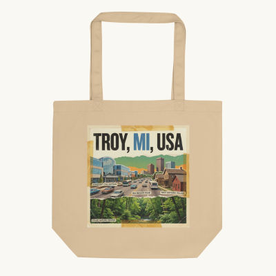 Troy, MI Tote Bag