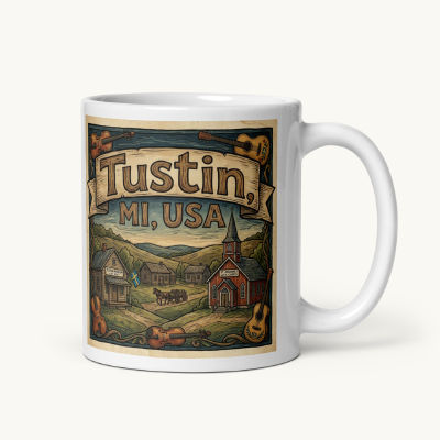 Tustin, MI Coffee Mug