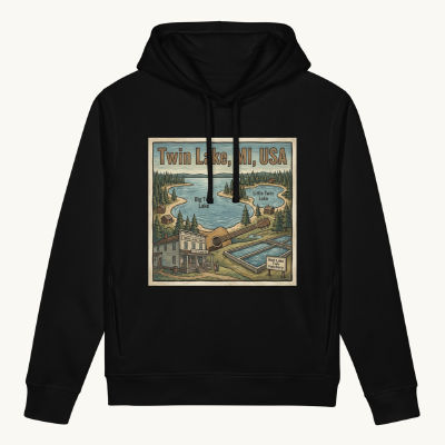 Twin Lake, MI Hoodie