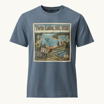 Twin Lake, MI Vintage Tee