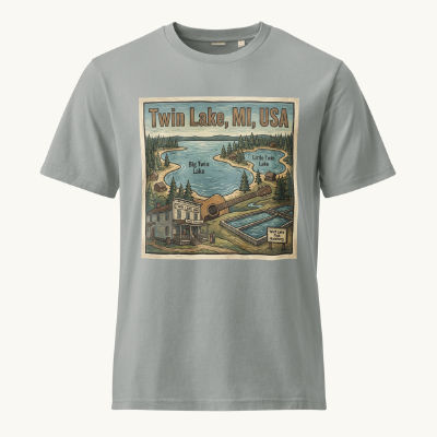 Twin Lake, MI Vintage Tee