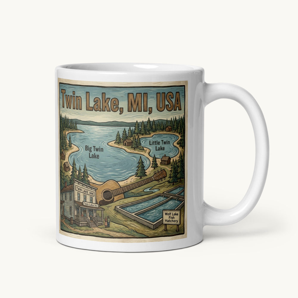 Twin Lake, MI Coffee Mug