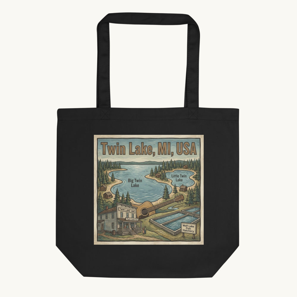 Twin Lake, MI Tote Bag