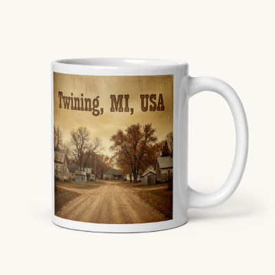 Twining, MI Coffee Mug