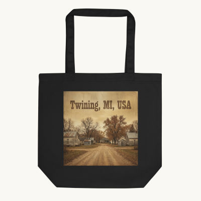 Twining, MI Tote Bag