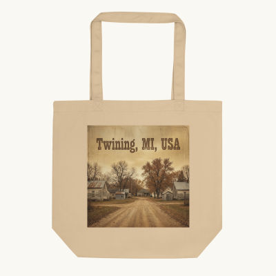 Twining, MI Tote Bag