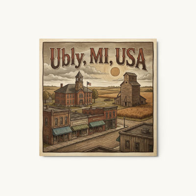 Ubly, MI Metal Print