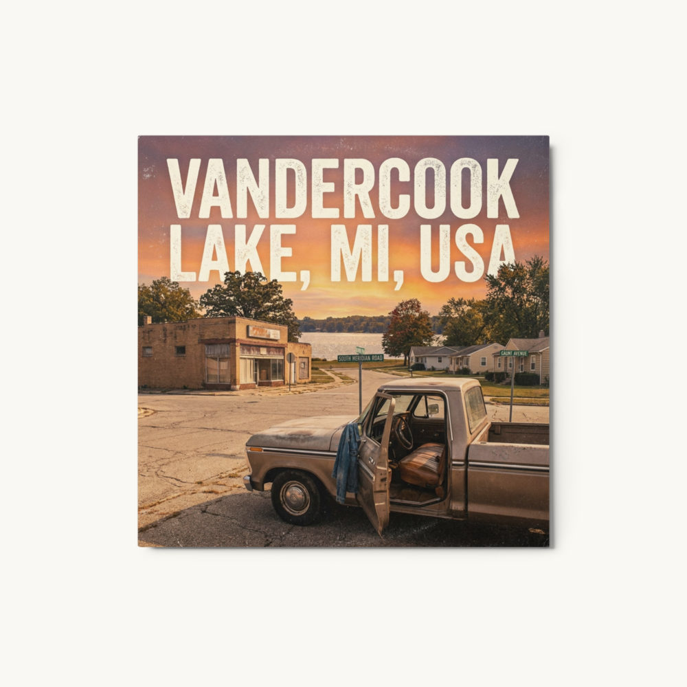 Vandercook Lake, MI Metal Print