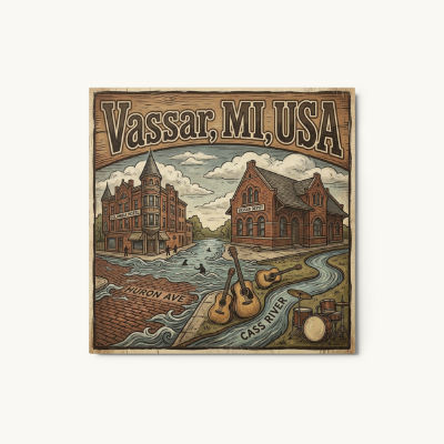 Vassar, MI Metal Print