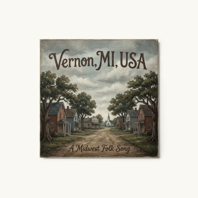 Vernon, MI Metal Print