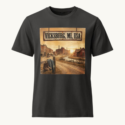 Vicksburg, MI Vintage Tee