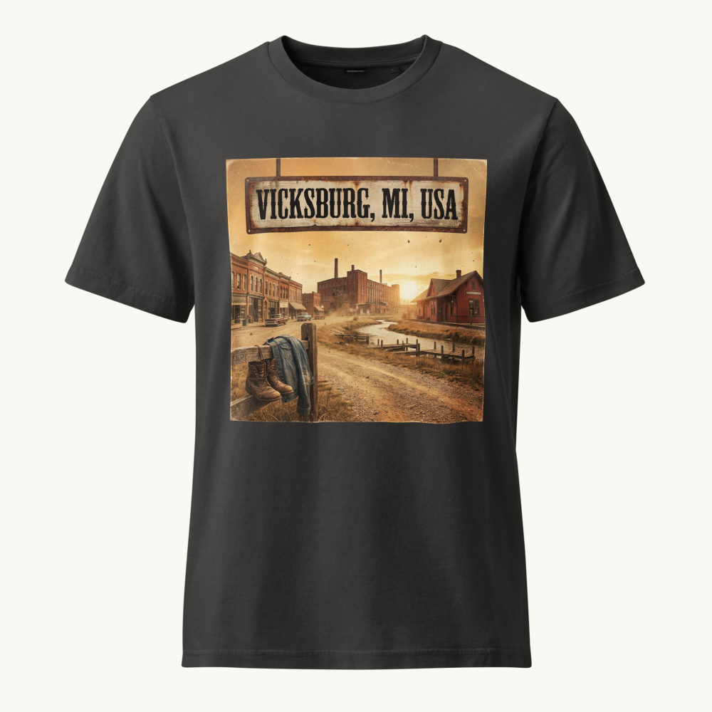 Vicksburg, MI Vintage Tee