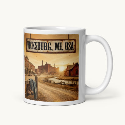 Vicksburg, MI Coffee Mug