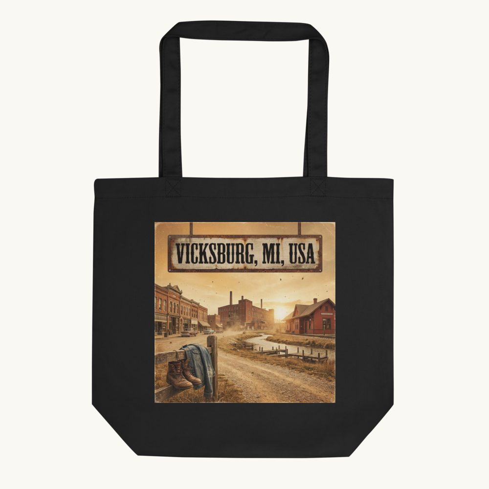Vicksburg, MI Tote Bag