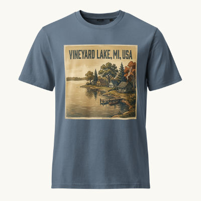 Vineyard Lake, MI Vintage Tee