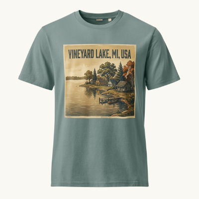 Vineyard Lake, MI Vintage Tee