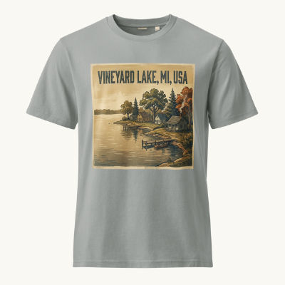 Vineyard Lake, MI Vintage Tee