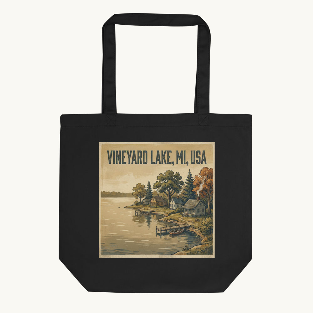 Vineyard Lake, MI Tote Bag