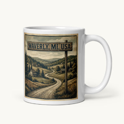 Waverly, MI Coffee Mug