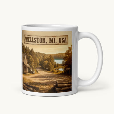 Wellston, MI Coffee Mug