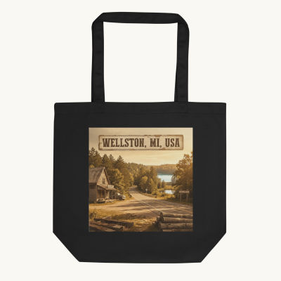 Wellston, MI Tote Bag