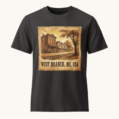 West Branch, MI Vintage Tee
