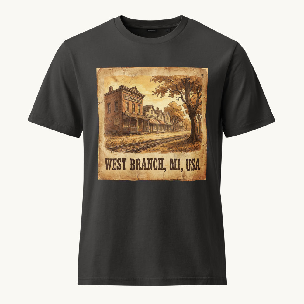 West Branch, MI Vintage Tee