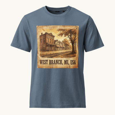 West Branch, MI Vintage Tee