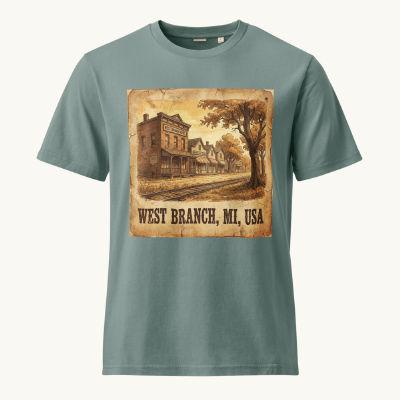 West Branch, MI Vintage Tee