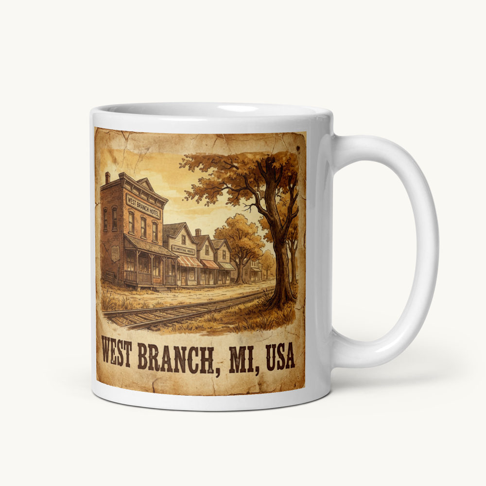 West Branch, MI Coffee Mug