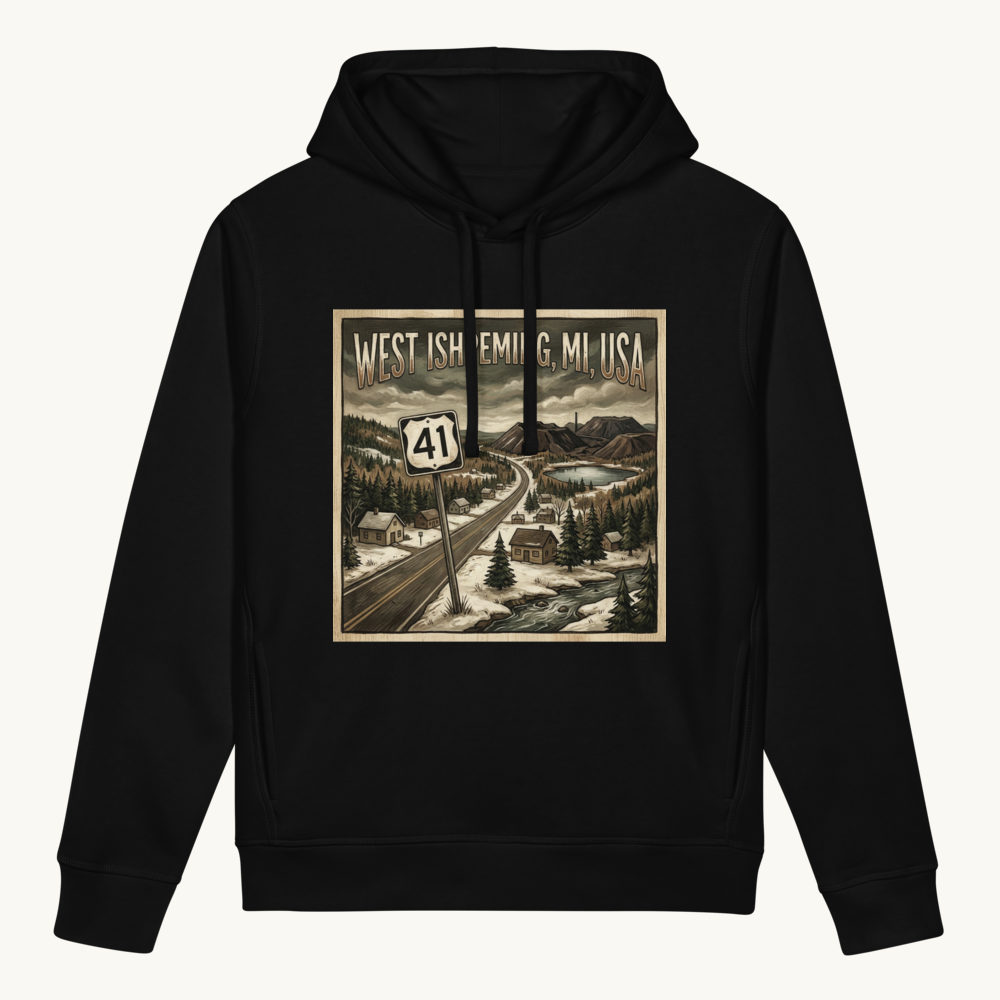 West Ishpeming, MI Hoodie