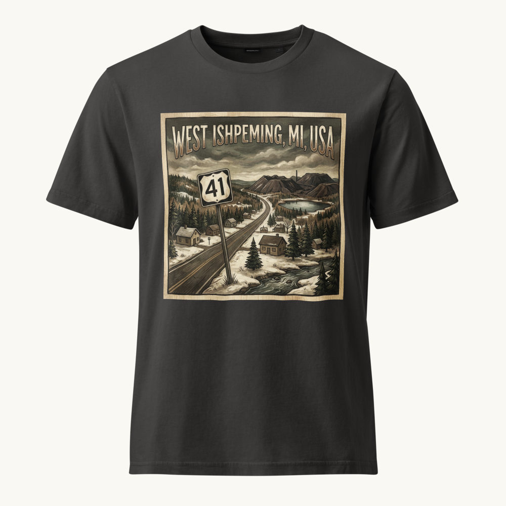 West Ishpeming, MI Vintage Tee