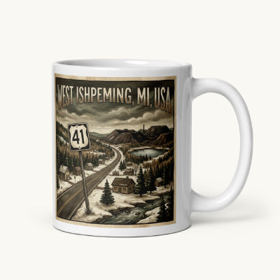 West Ishpeming, MI Coffee Mug