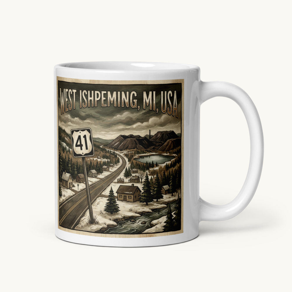 West Ishpeming, MI Coffee Mug