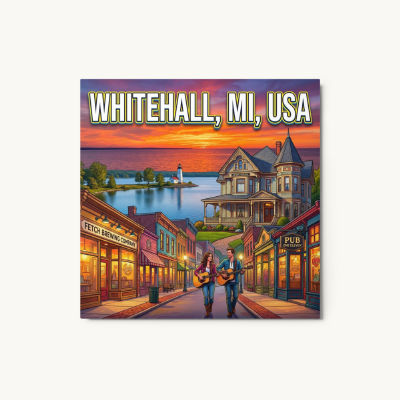 Whitehall, MI Metal Print