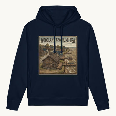 Woodland Beach, MI Hoodie