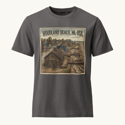 Woodland Beach, MI Vintage Tee