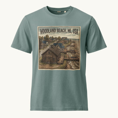 Woodland Beach, MI Vintage Tee